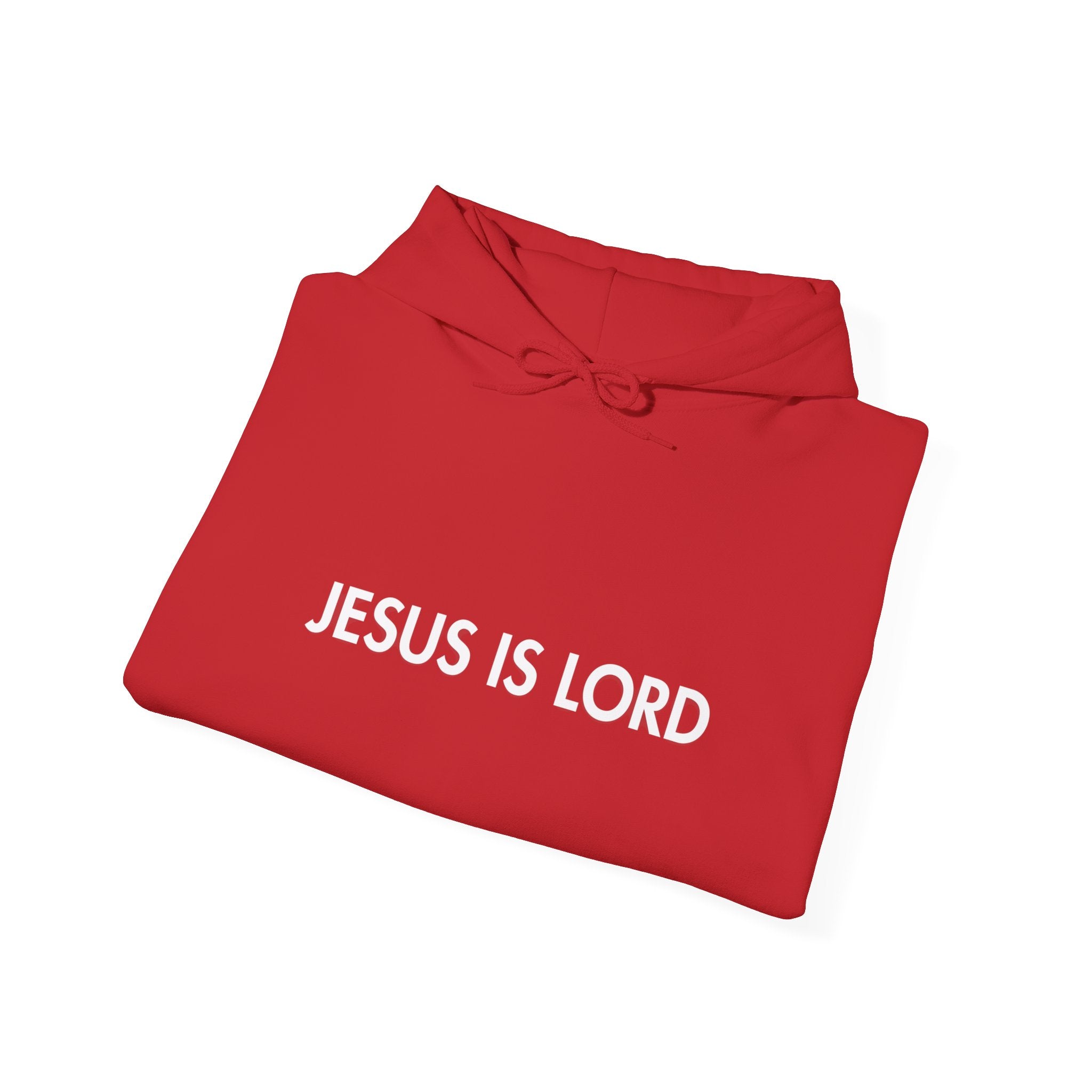 Hoodie - Jesus is Lord Men's Heavy Blend™ Hoodie for Spiritual Everyday Comfort