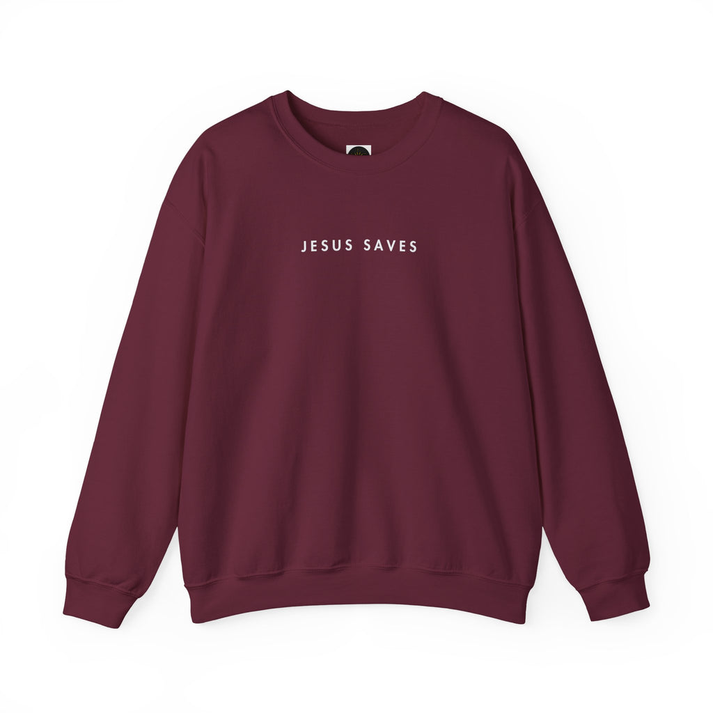 Jesus Saves Faith Women's Crewneck Sweatshirt