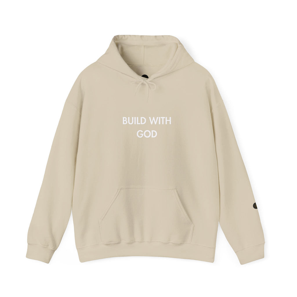 Build With God Hoodie — Faith-Inspired Christian Pullover