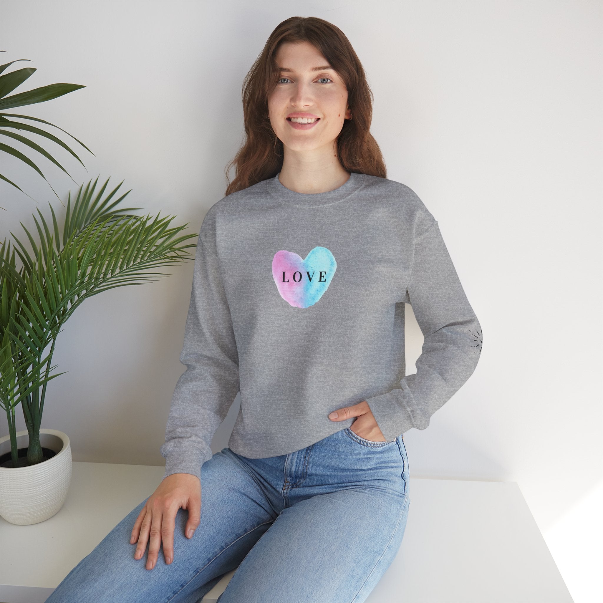 Love and Faith Women's Crewneck Sweatshirt