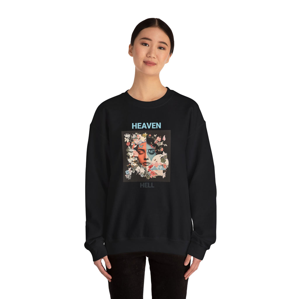 Women's Sweatshirt Heaven or Hell - Sweatshirt