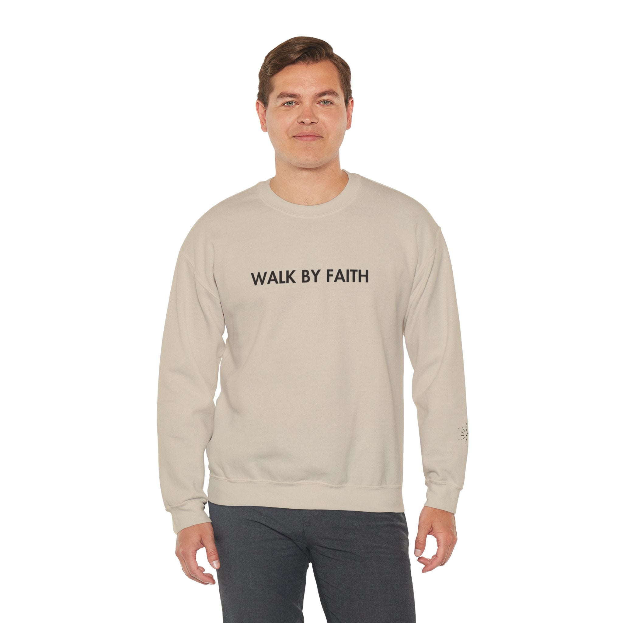 Faithful Walk Mens Sweatshirt