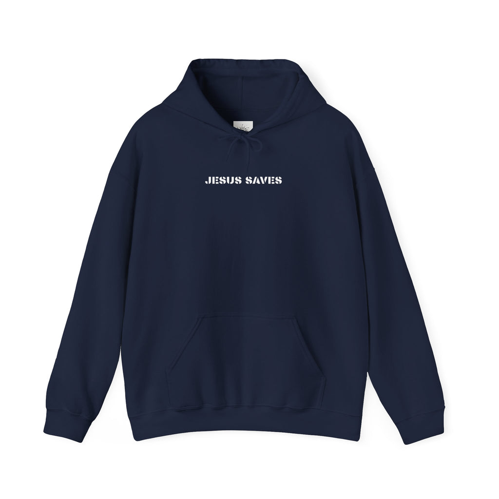 Jesus Saves - Men's Hoodie
