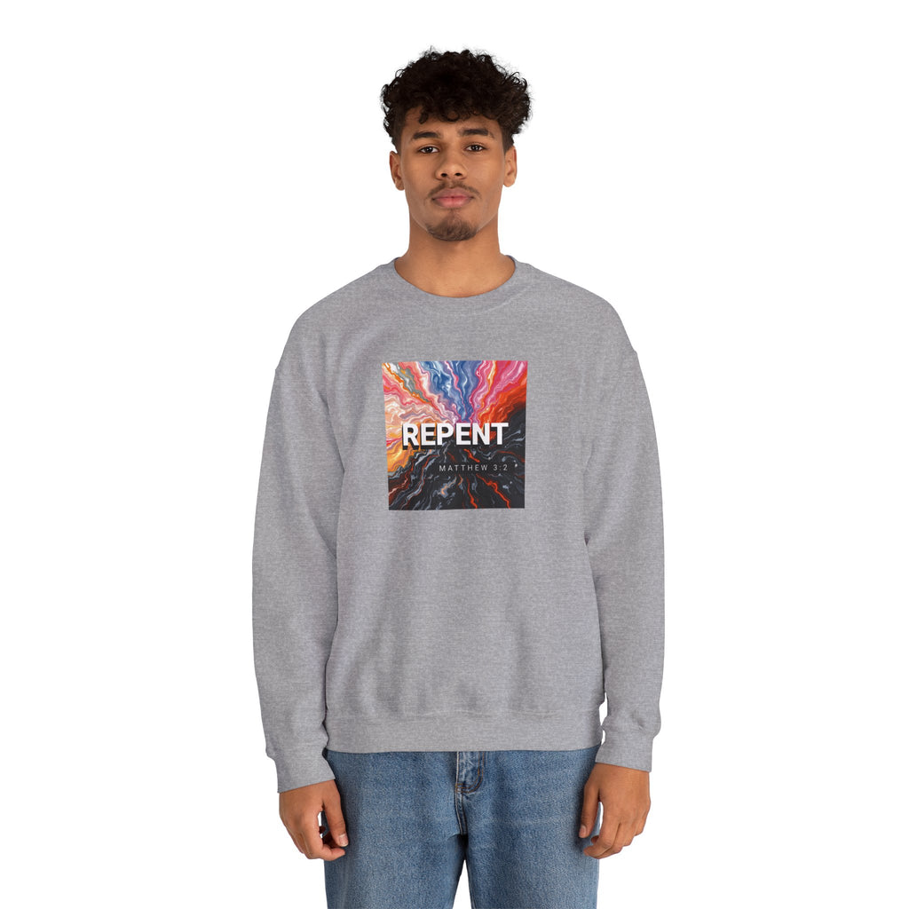 Repent Motivational Sweatshirt - Crewneck