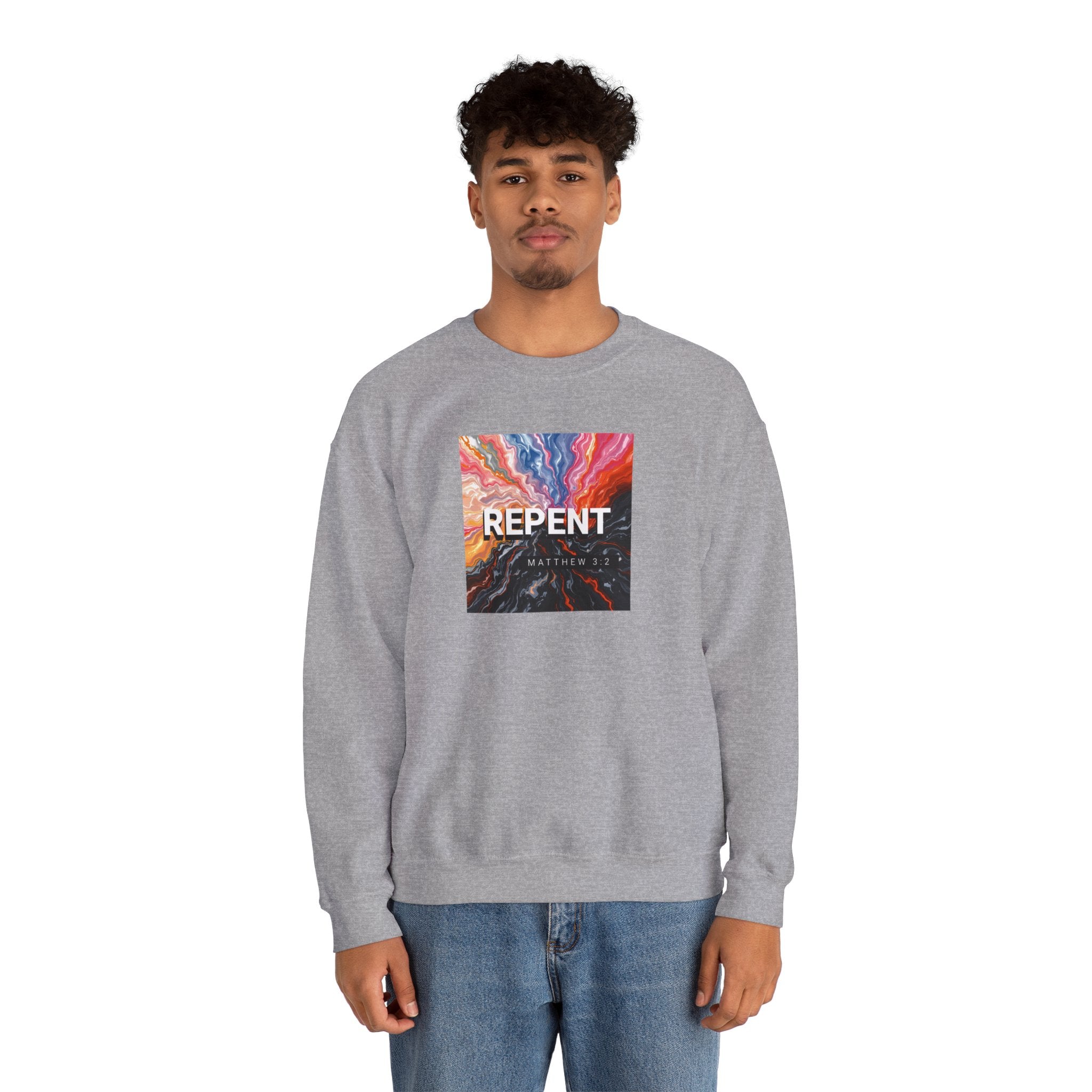 Repent Motivational Sweatshirt - Crewneck