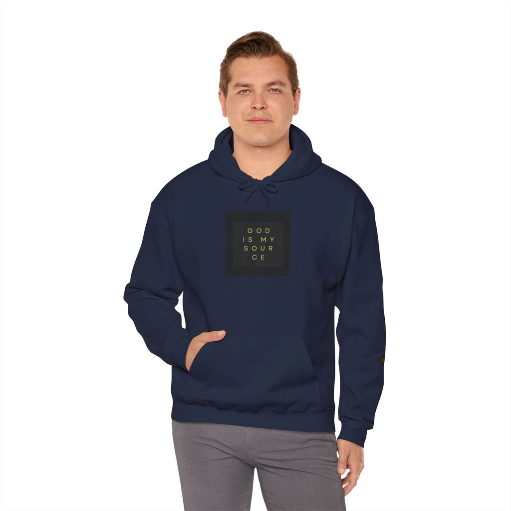 God Is My Source Hoodie — Christian Entrepreneur Sweatshirt