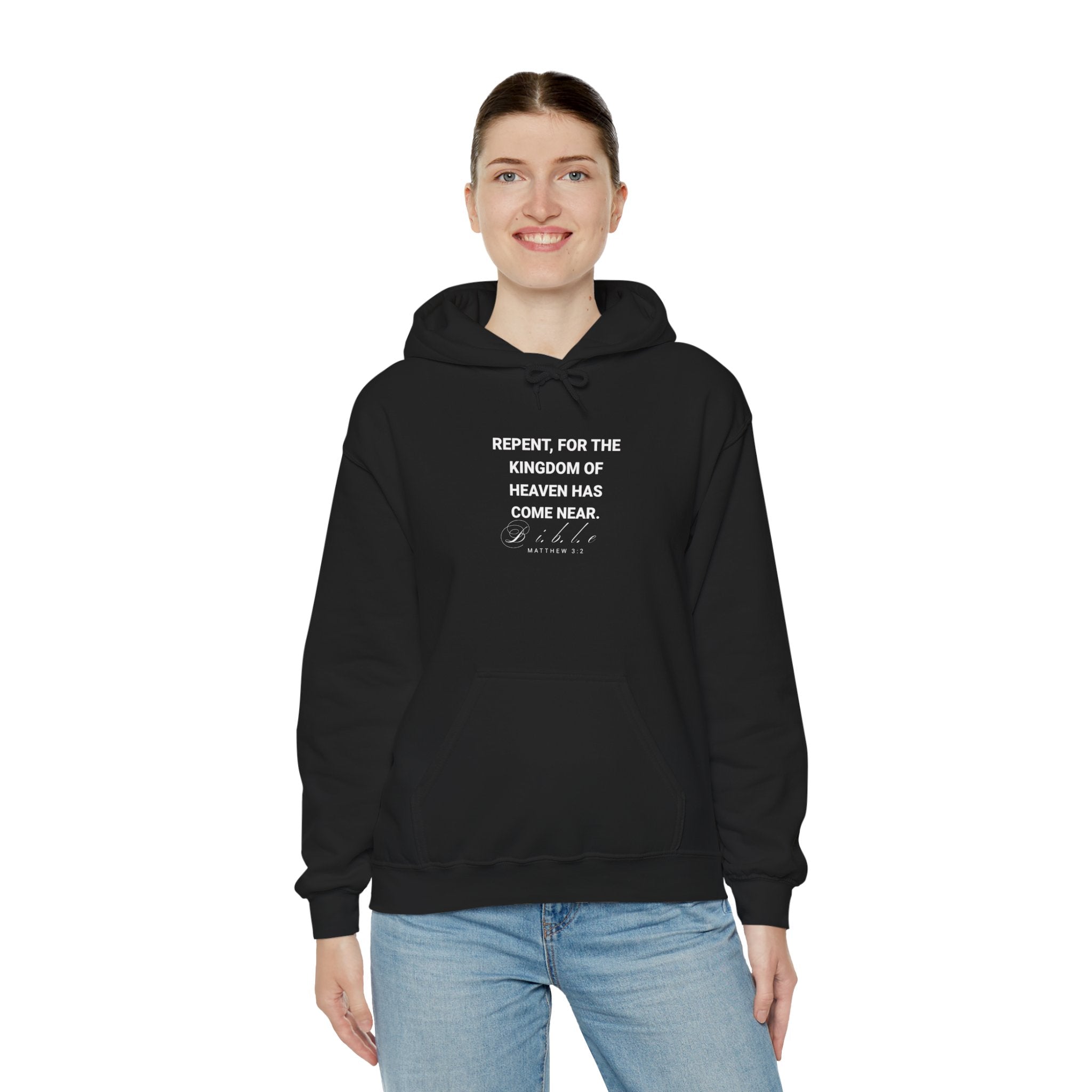 Matthew 3:2 Women's Heavy Blend™ Hoodie - Cozy Casual Wear for Any Occasion, Spiritual Gift, Everyday Comfort, Unique Graphic [...]