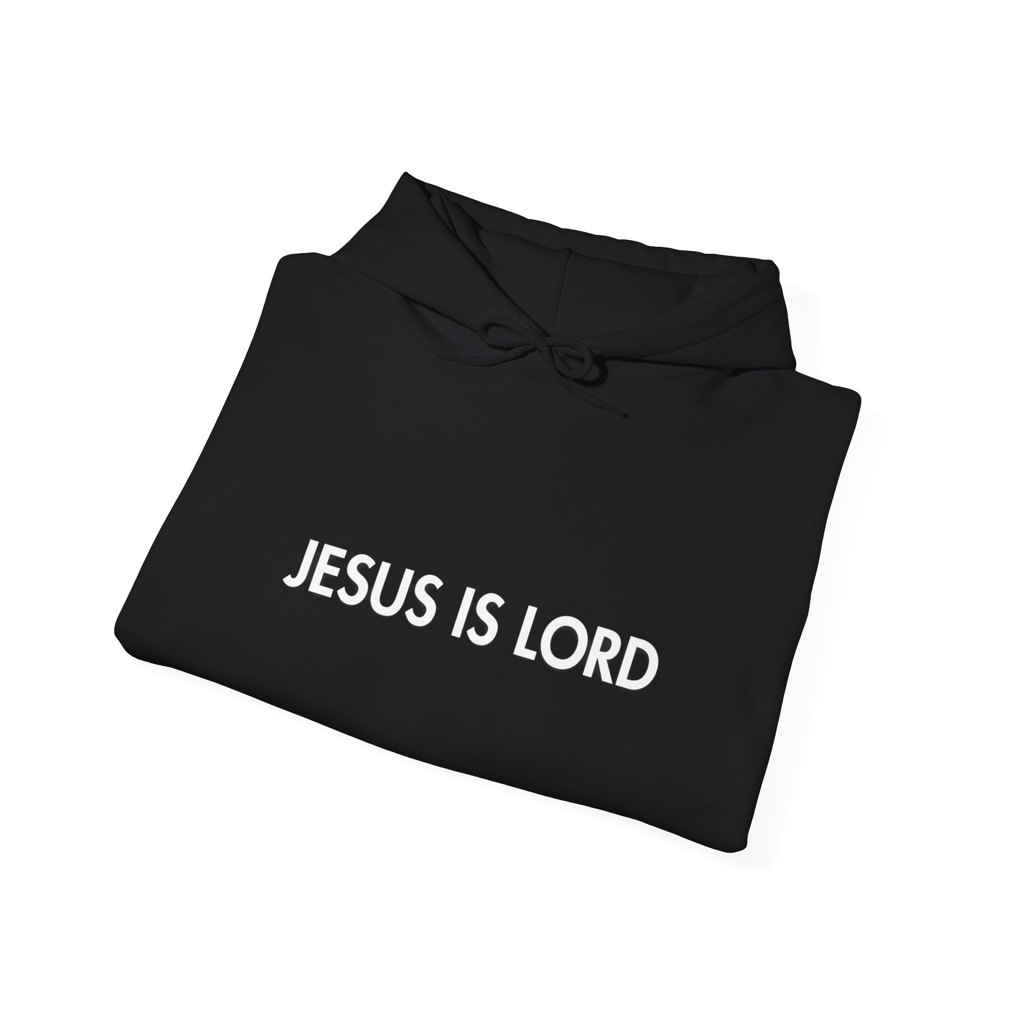 Hoodie - Jesus is Lord Men's Heavy Blend™ Hoodie for Spiritual Everyday Comfort