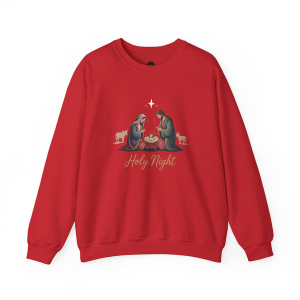 Christian Christmas Jumper, Religious Holiday Sweater, Festive Jesus Pullover, Xmas Crewneck Top, Unisex Sweatshirt