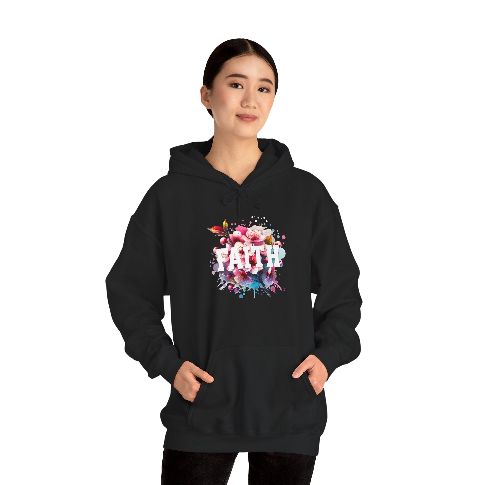 Faith Women's Heavy Blend™ Hoodie - Cozy Casual Wear