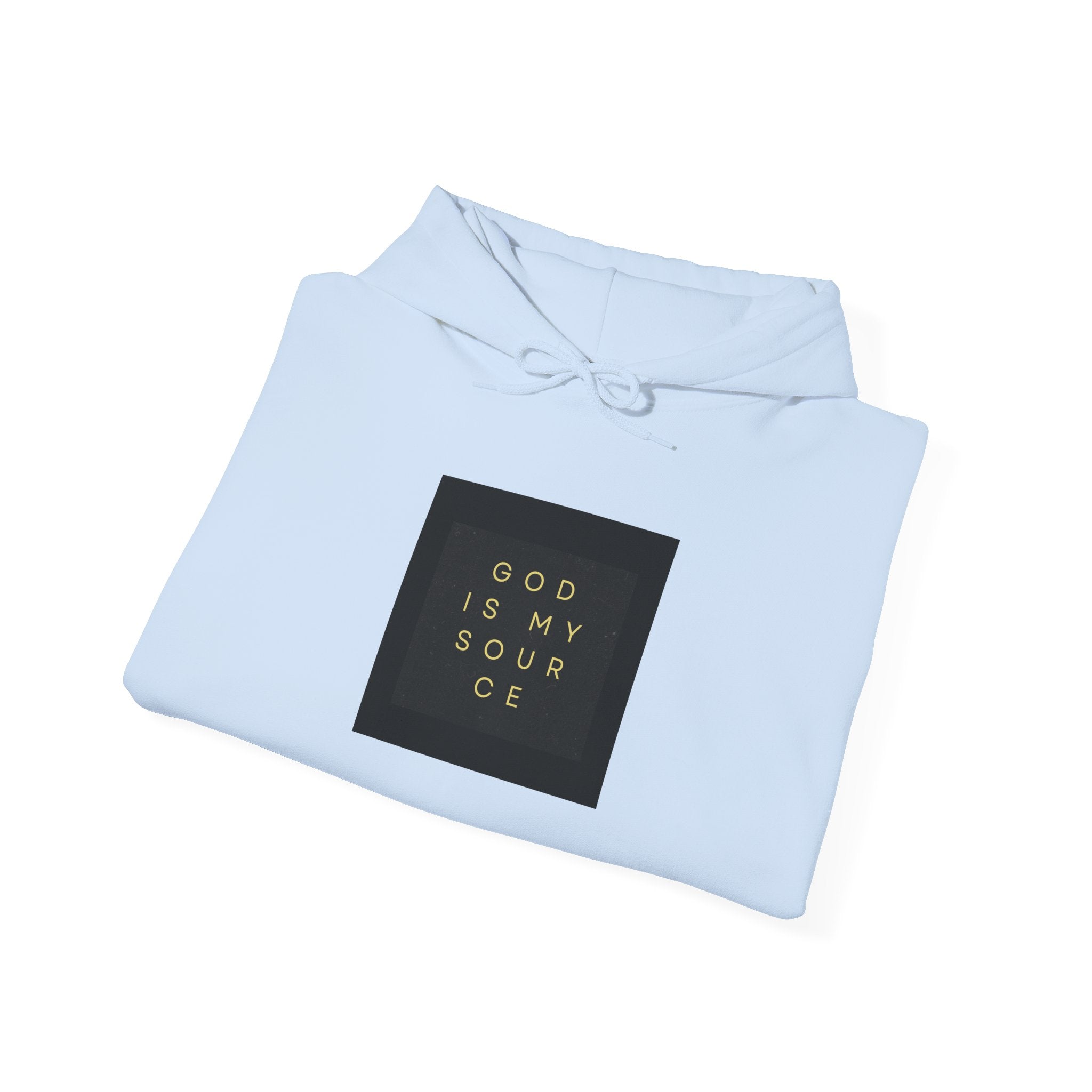 God Is My Source Hoodie — Christian Entrepreneur Sweatshirt