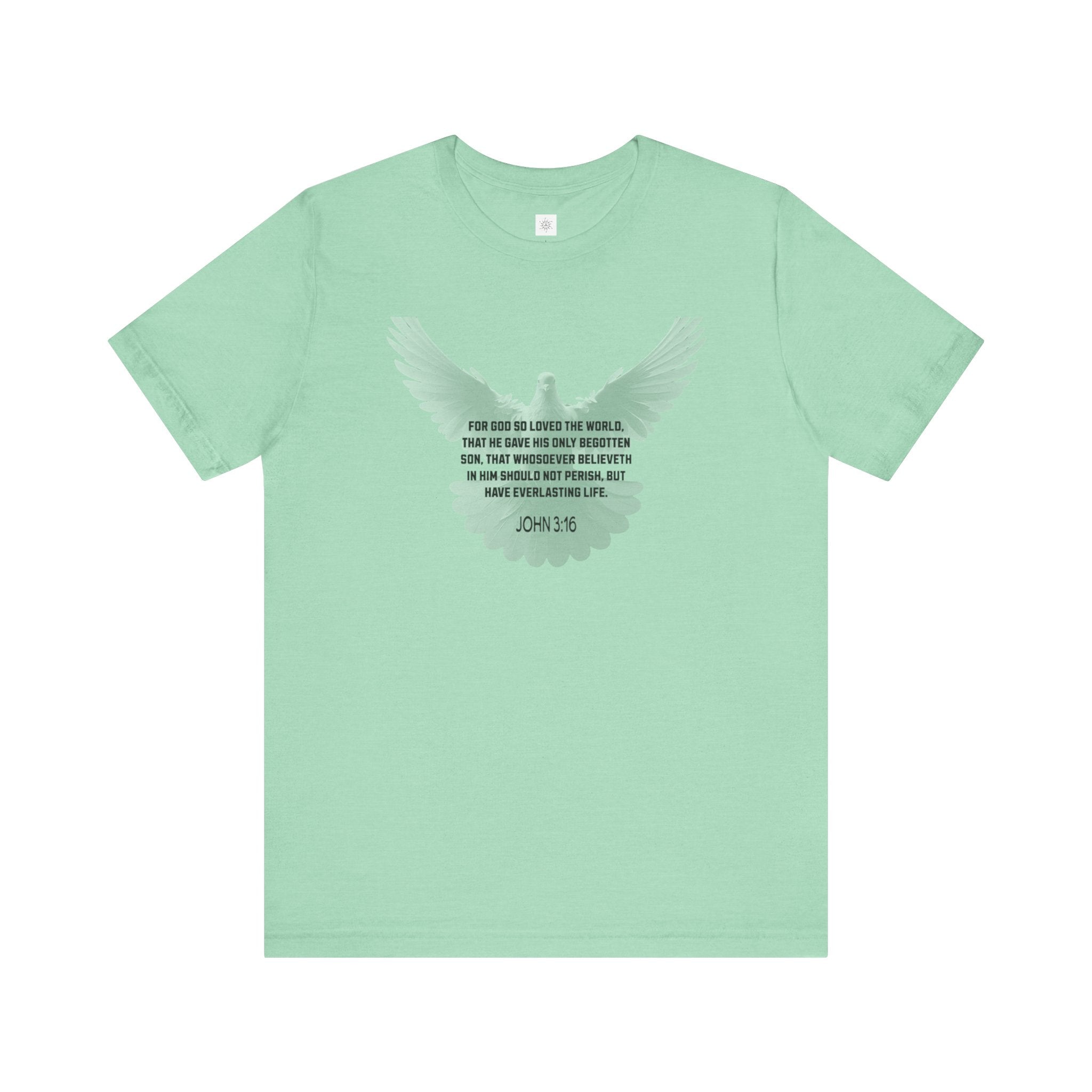 Christian Women's Tee - John 3:16 Short Sleeve Tee