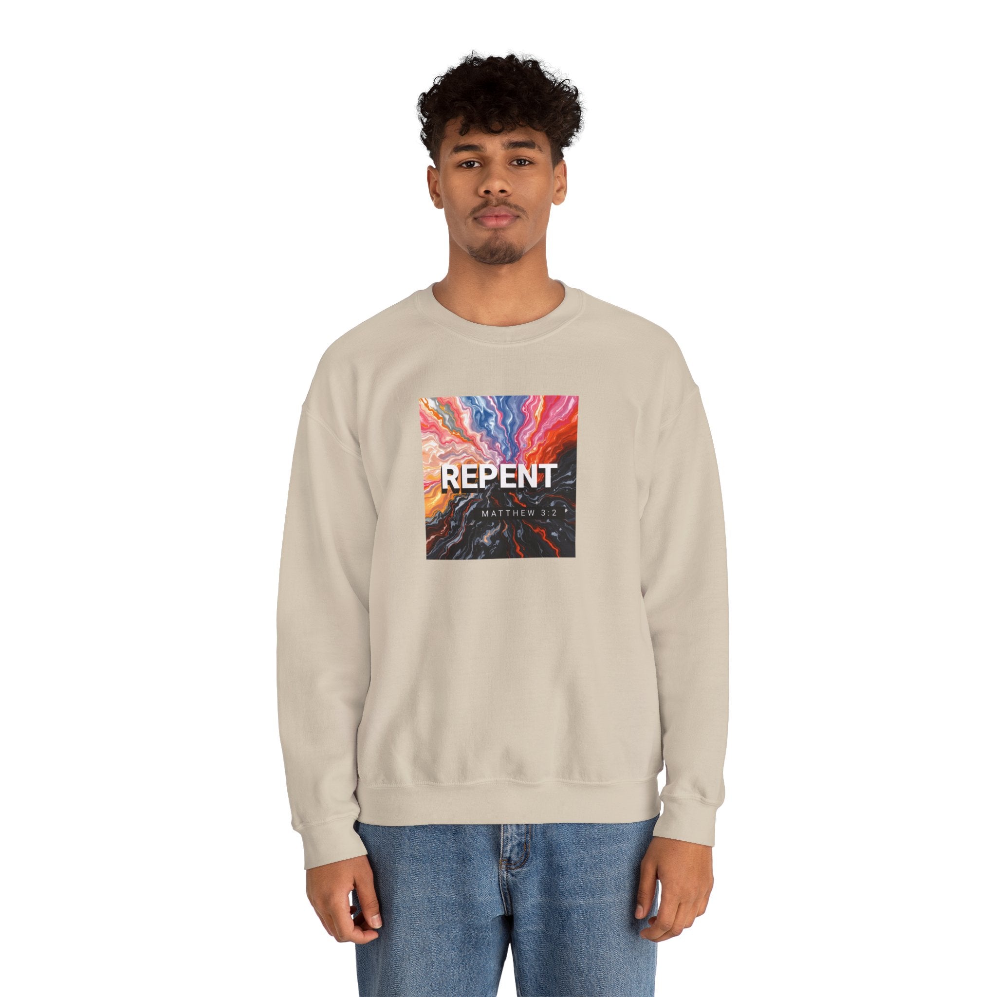 Repent Motivational Sweatshirt - Crewneck