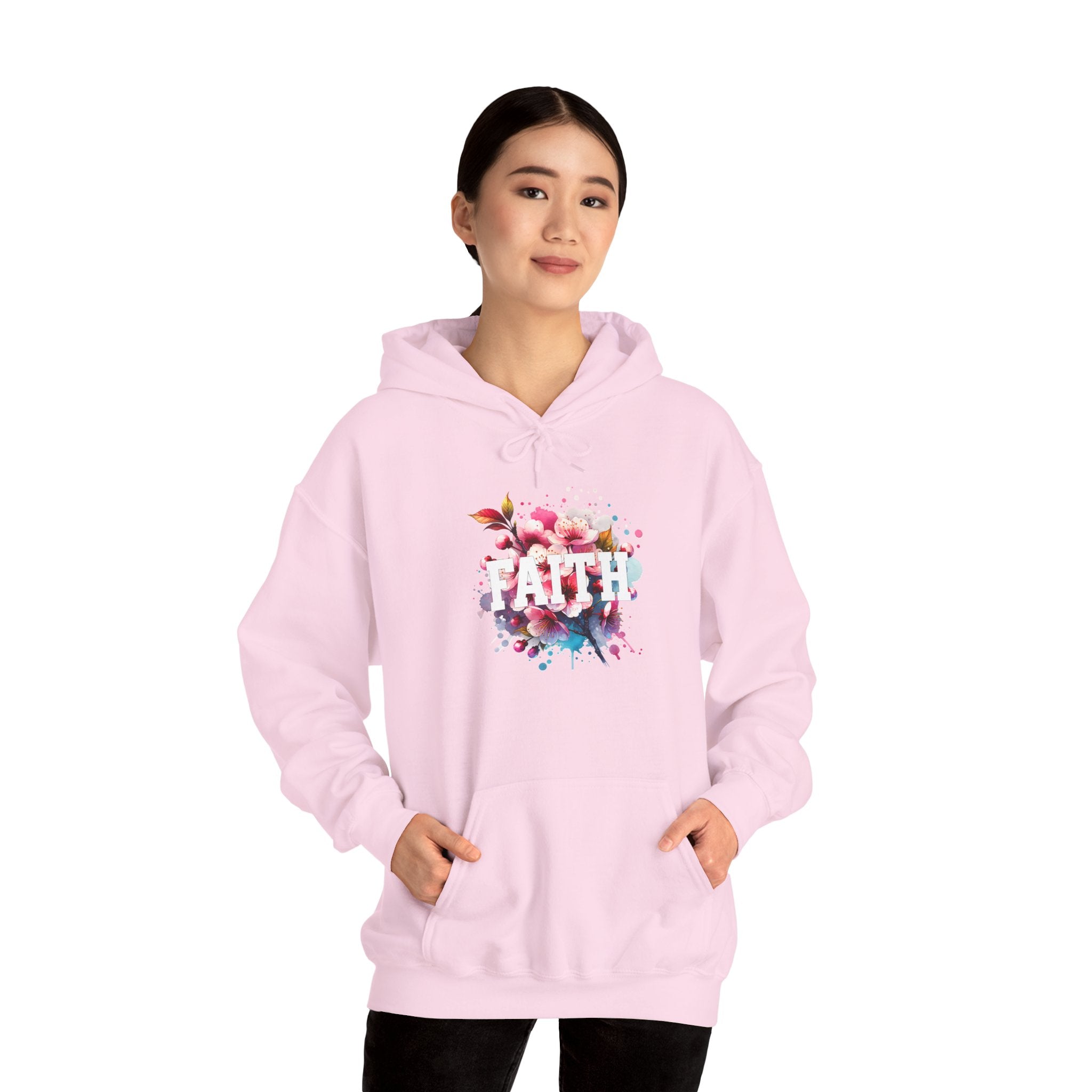 Faith Women's Heavy Blend™ Hoodie - Cozy Casual Wear